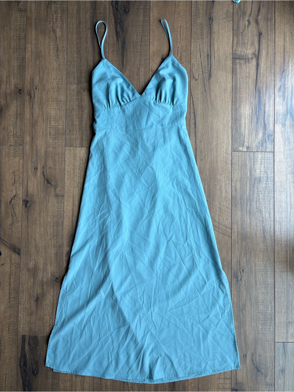 Forever 21 Light Blue Midi Summer Dress